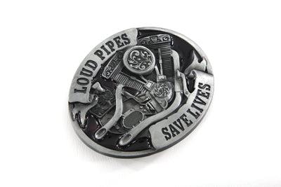 Loud Pipes Belt Buckle