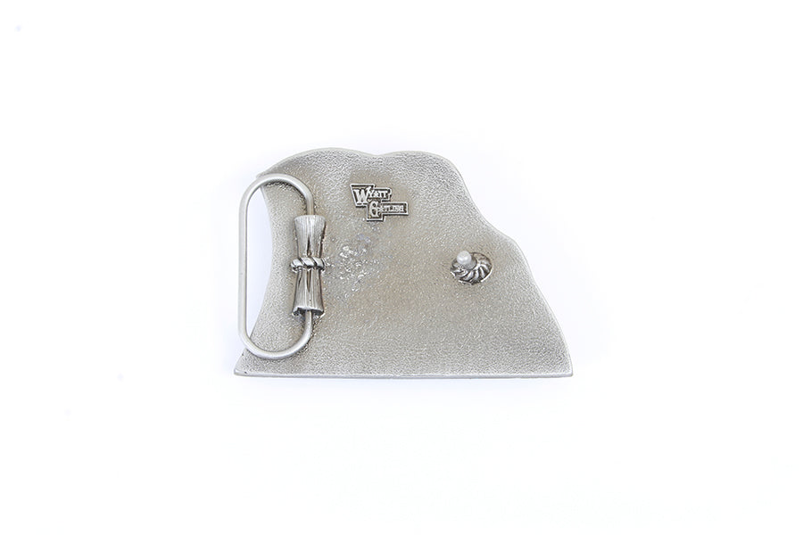 Motorcyclepedia Belt Buckle