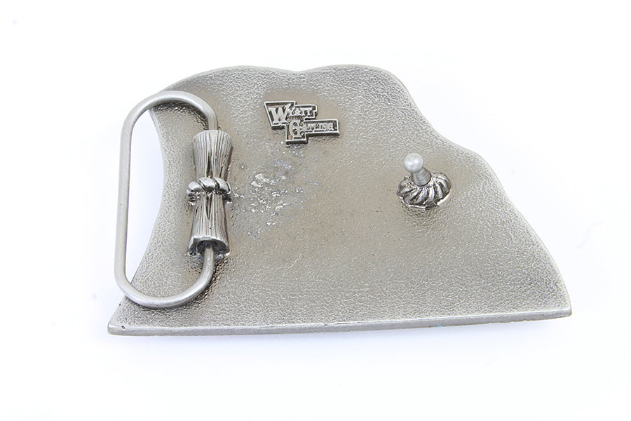 Motorcyclepedia Belt Buckle