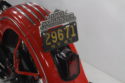 1940 World's Fair License Plate Topper