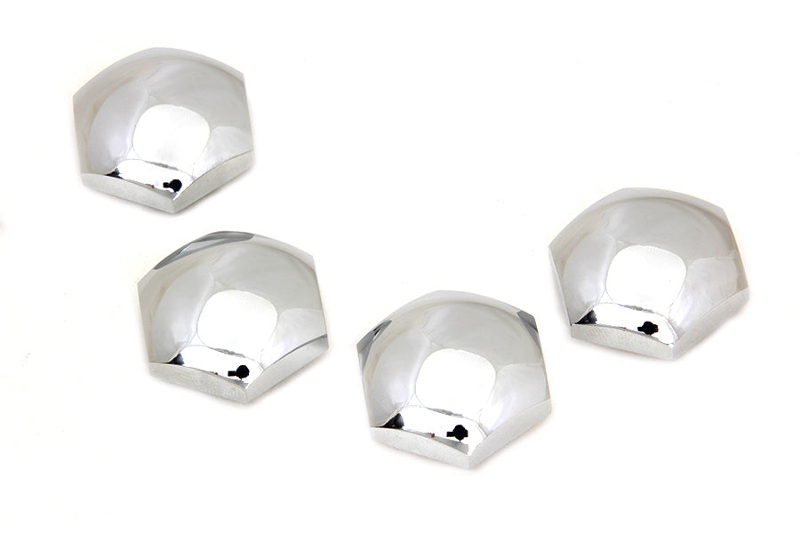 Rocker Shaft End Nut Stock Chrome
