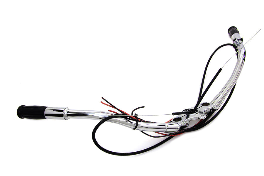 Spring Fork Handlebar Assembly Chrome