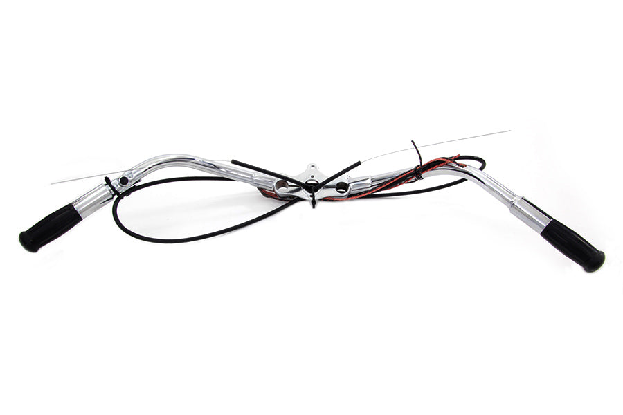 Spring Fork Handlebar Assembly Chrome