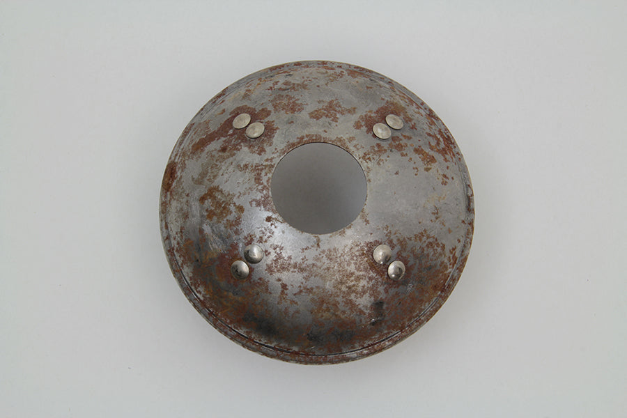 Rear Hub Cap Raw Steel