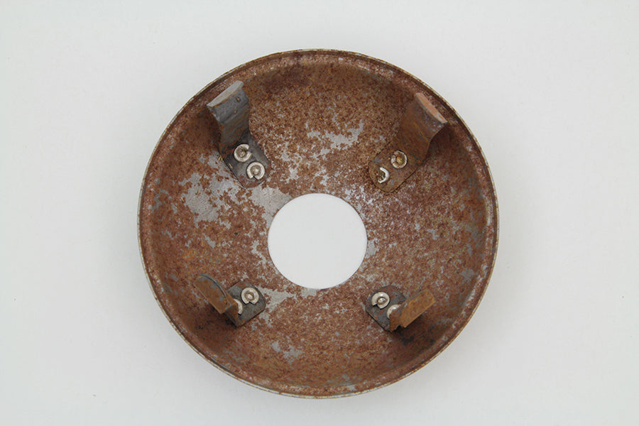 Rear Hub Cap Raw Steel