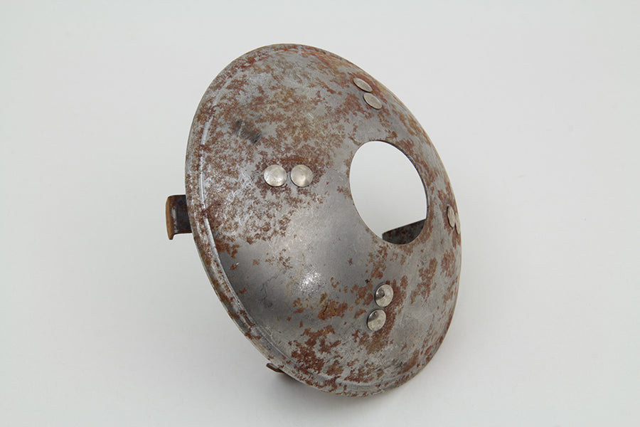 Rear Hub Cap Raw Steel