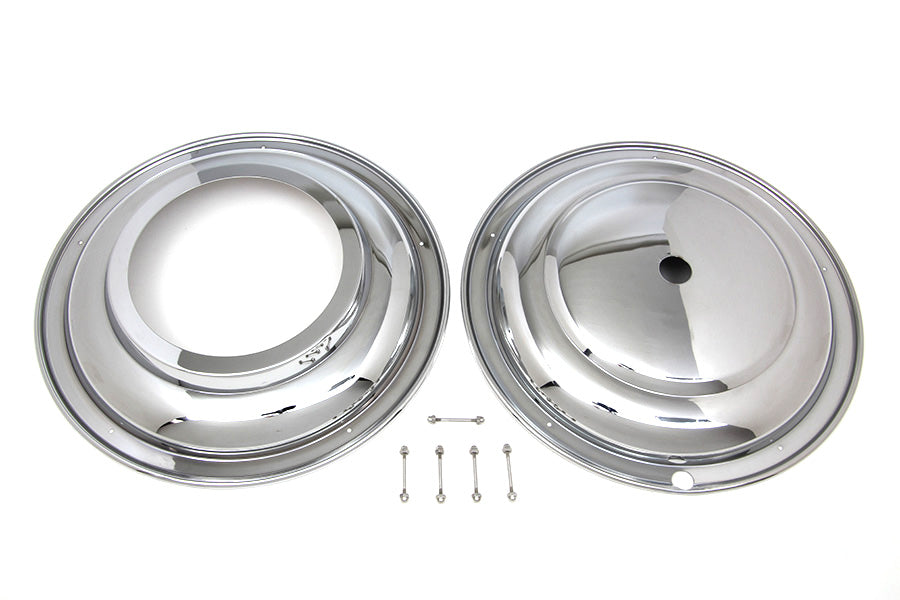 16 Front Wheel Cover Set Chrome