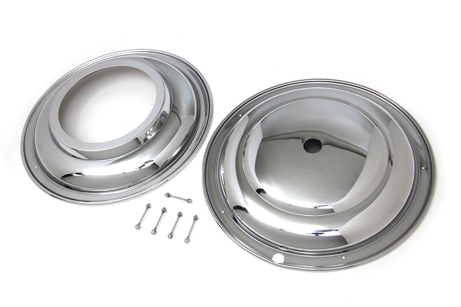 16 Front Wheel Cover Set Chrome