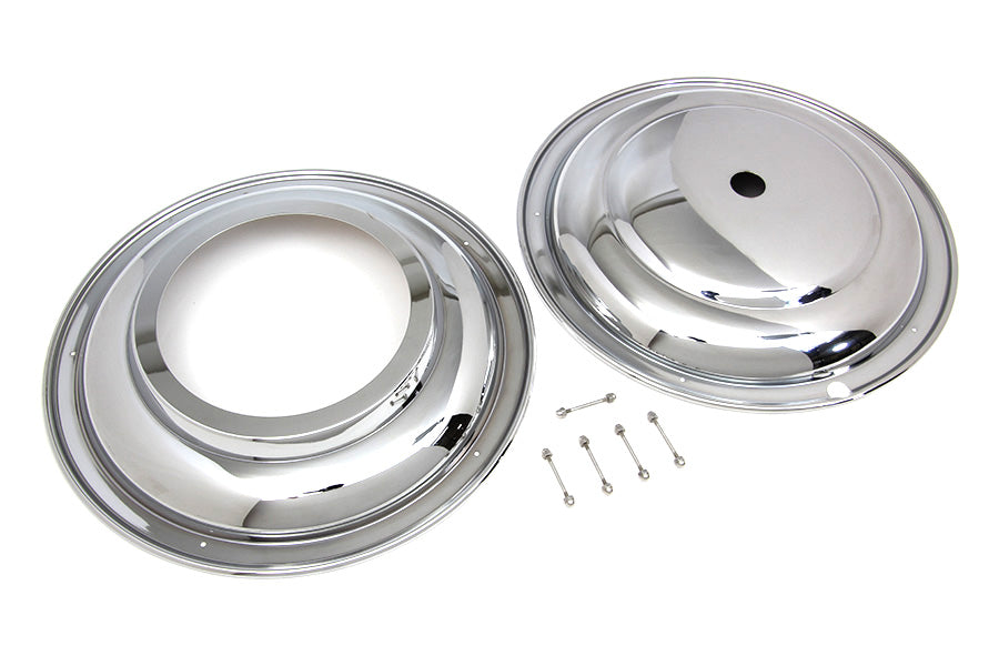 16 Front Wheel Cover Set Chrome
