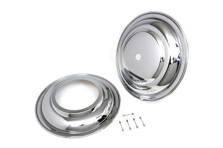 16 Front Wheel Cover Set Chrome