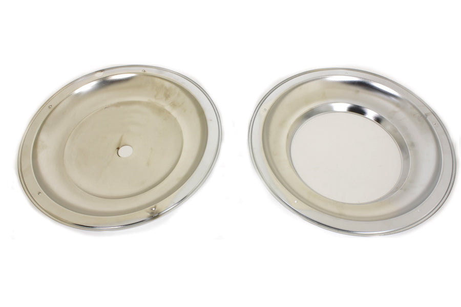 16 Front Wheel Cover Set Chrome