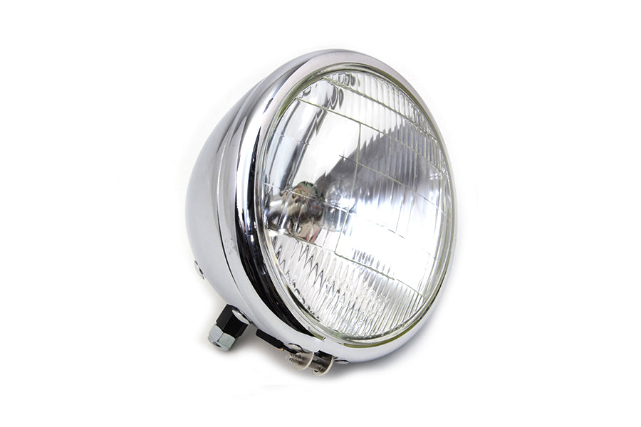 6-1/2 Round Headlamp Chrome