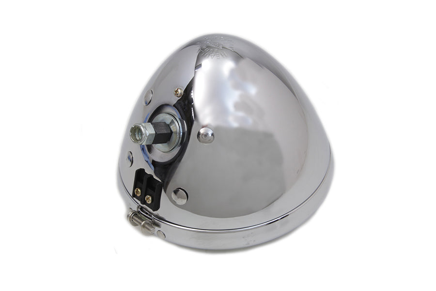 6-1/2 Round Headlamp Chrome