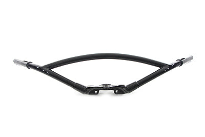 Hollywood Style Offset Handlebars Black