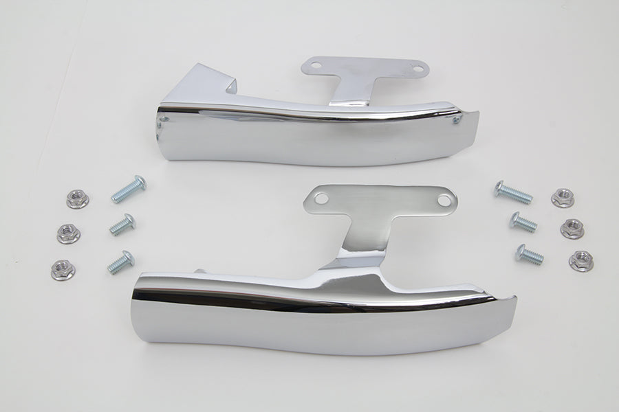Chrome Saddlebag Filler Strip Set