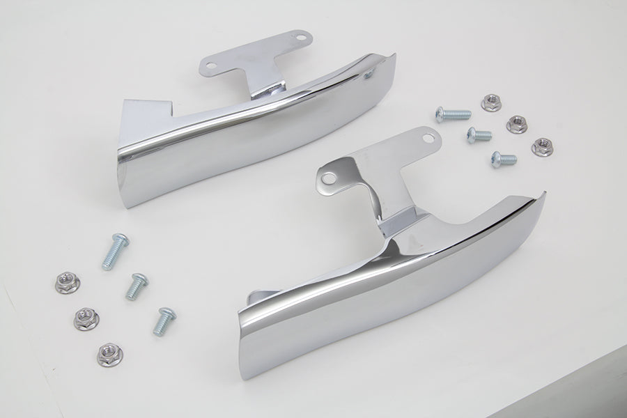 Chrome Saddlebag Filler Strip Set