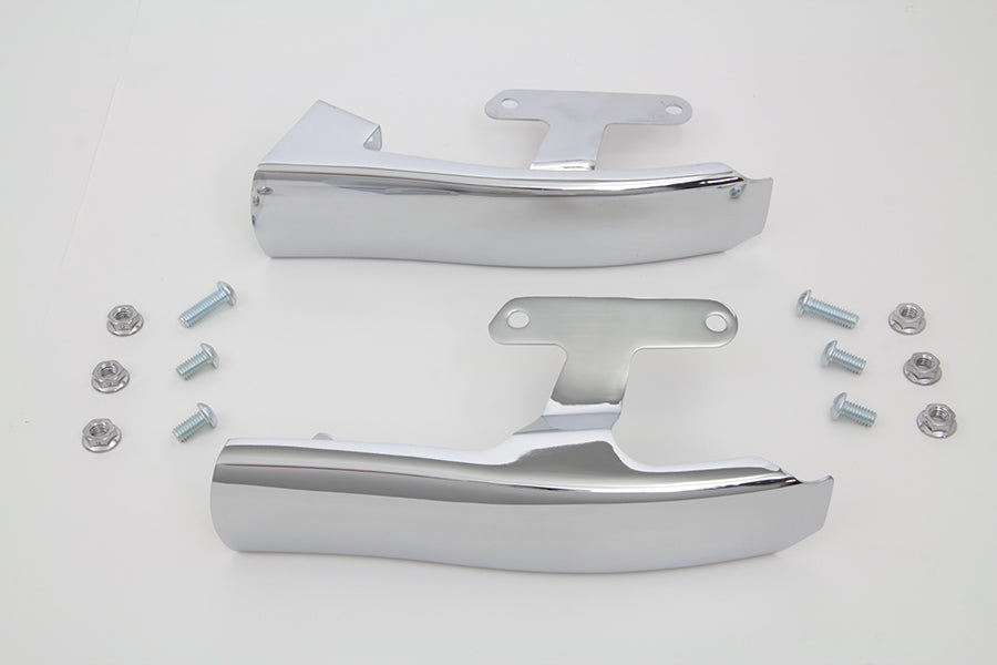 Chrome Saddlebag Filler Strip Set