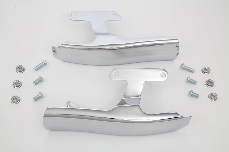 Chrome Saddlebag Filler Strip Set