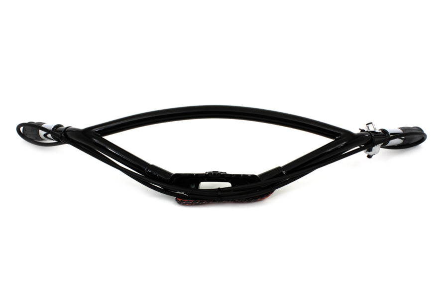 Spring Fork Offset Handlebar Black