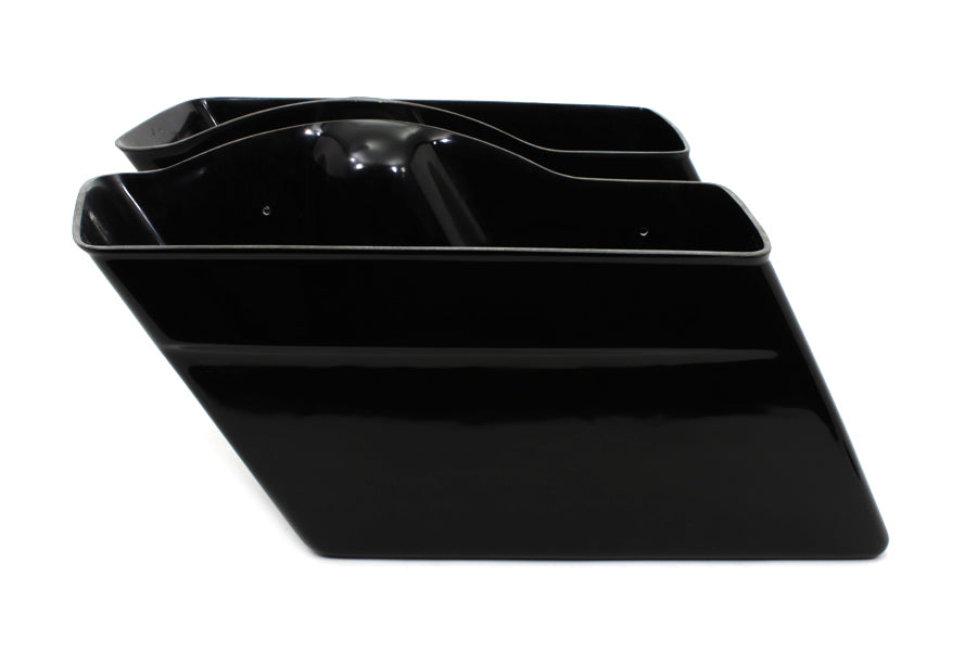 Black Saddlebag Bottom Set
