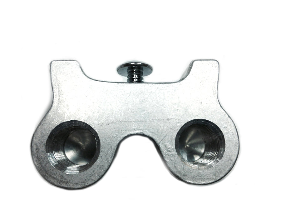 Polished Aluminum Spark Plug Holder
