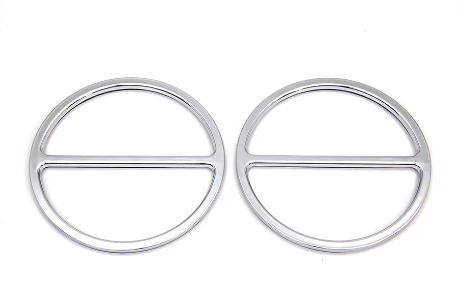 Chrome Crossbar Front Speaker Grill