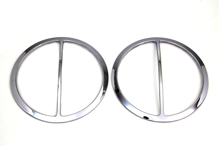 Chrome Crossbar Front Speaker Grill