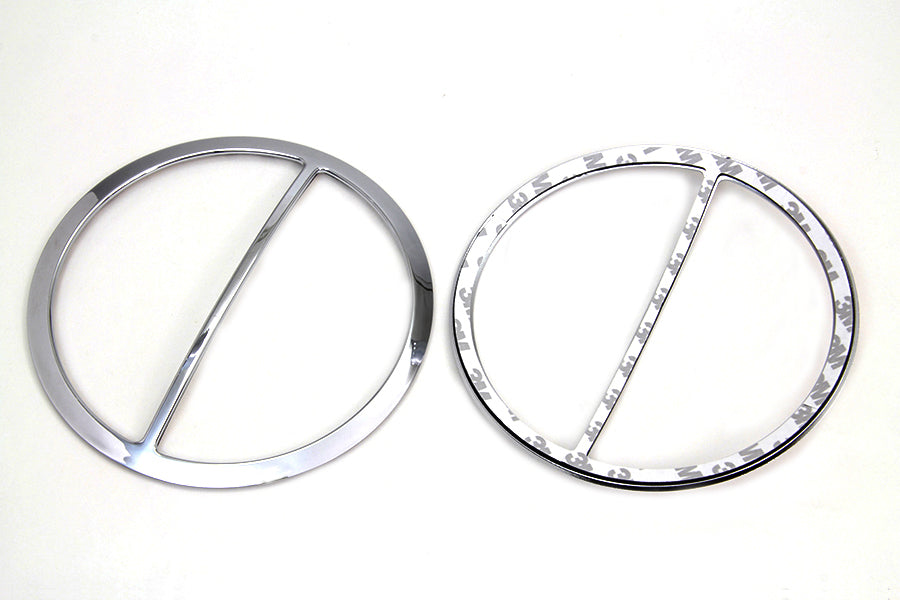 Chrome Crossbar Front Speaker Grill