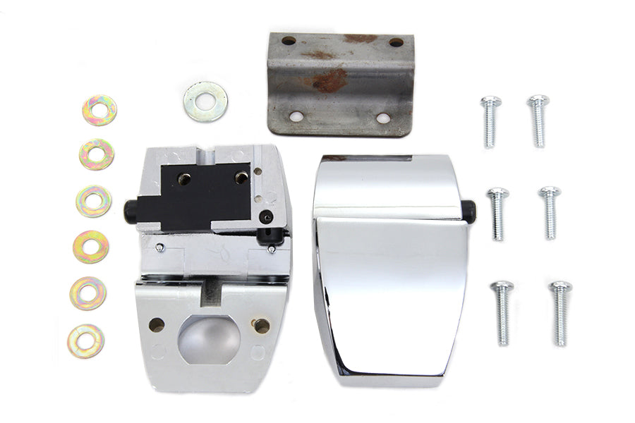 Wyatt Gatling Chrome Tour-Pak Luggage Latch Kit