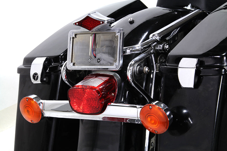 Wyatt Gatling Chrome Tour-Pak Luggage Latch Kit