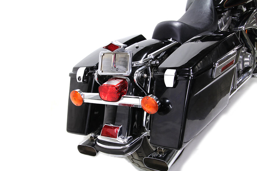 Wyatt Gatling Chrome Tour-Pak Luggage Latch Kit