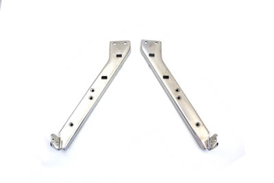 Chrome Saddlebag Guard Kit Brackets