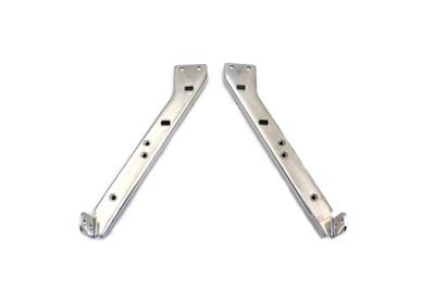 Chrome Saddlebag Guard Kit Brackets