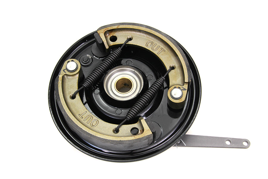 Dual Cam Brake Backing Plate Assembly Black