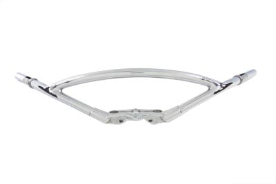 Chrome Hollywood Style Inline Handlebars