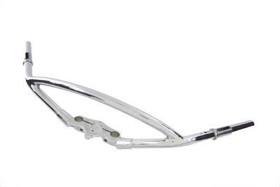 Chrome Hollywood Style Inline Handlebars