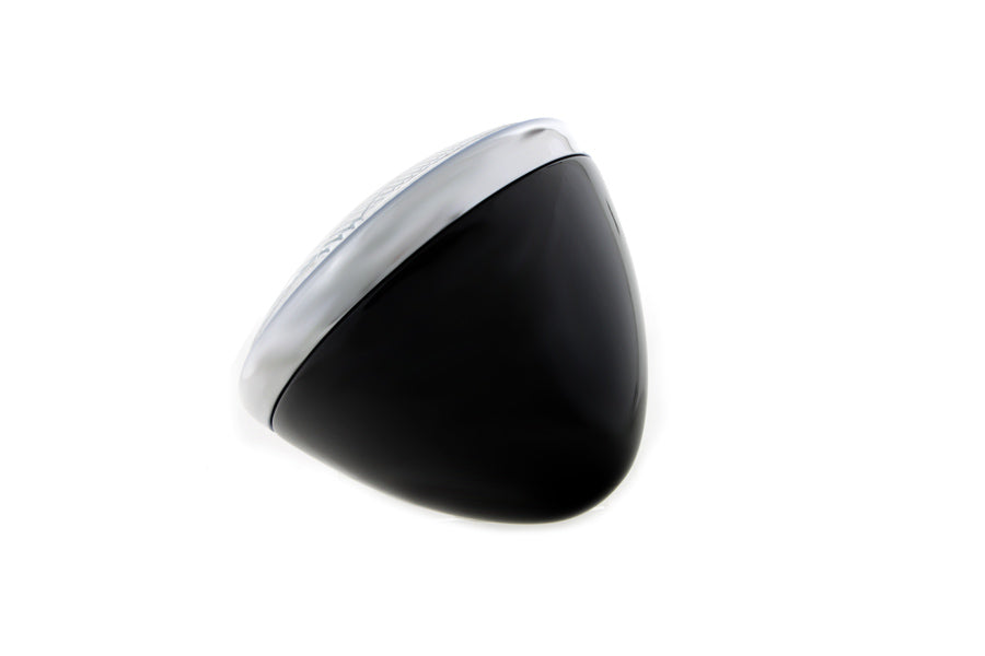 6-1/2 Round Headlamp Black