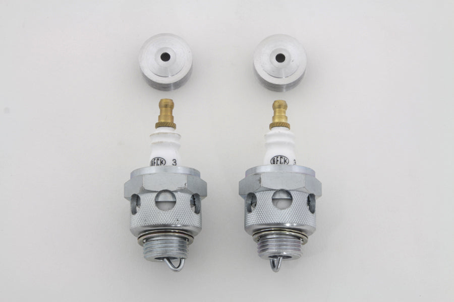 18mm Beck Spark Plugs with Cool Fin Set