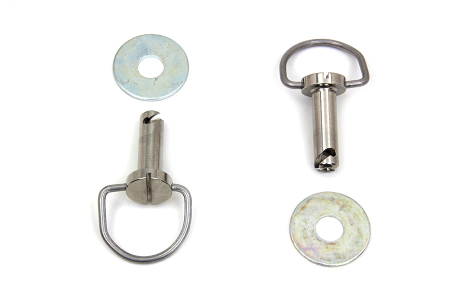 Bail Head Style Saddlebag Stud Set
