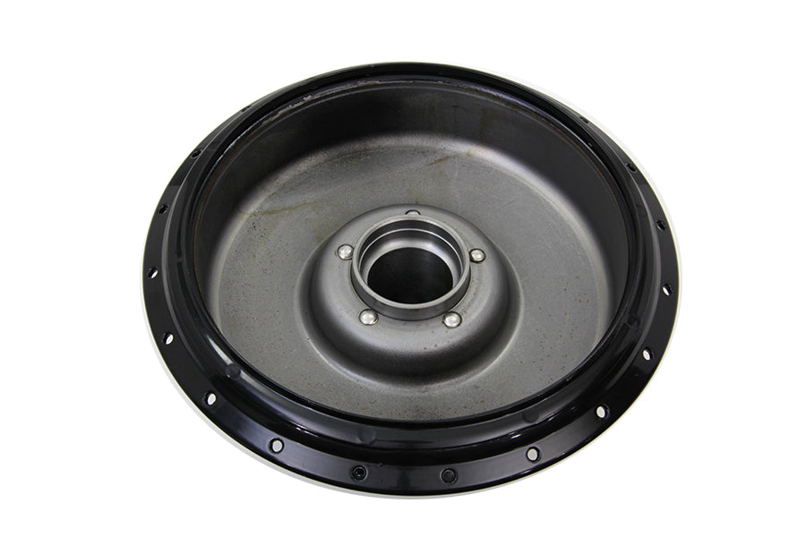 Front Wheel Hub and Brake Drum Black