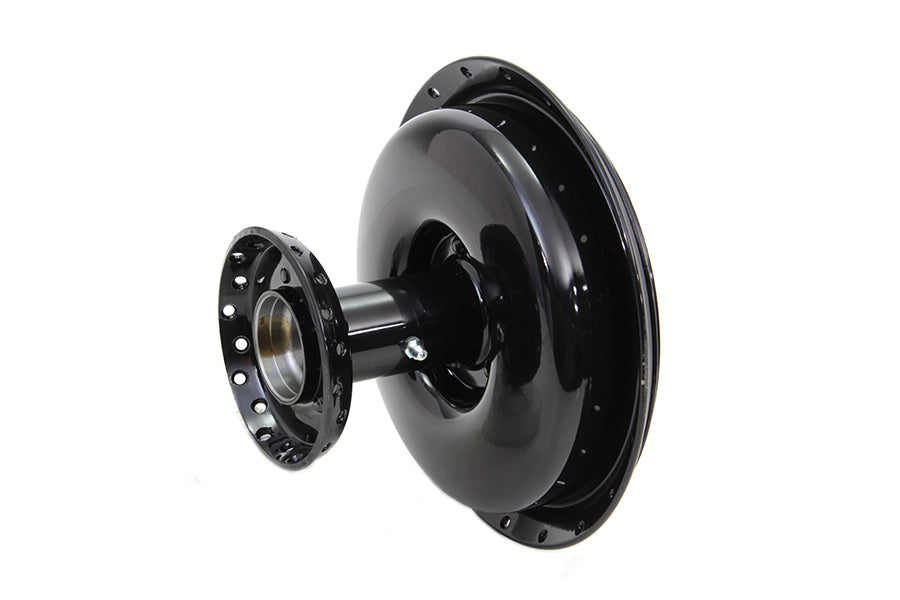 Front Wheel Hub and Brake Drum Black