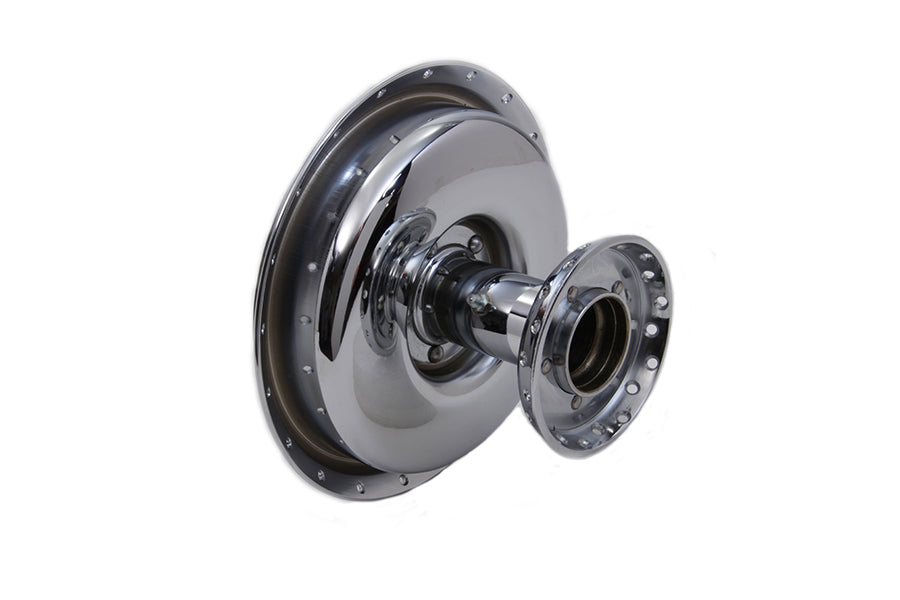 Front Wheel Hub and Brake Drum Chrome