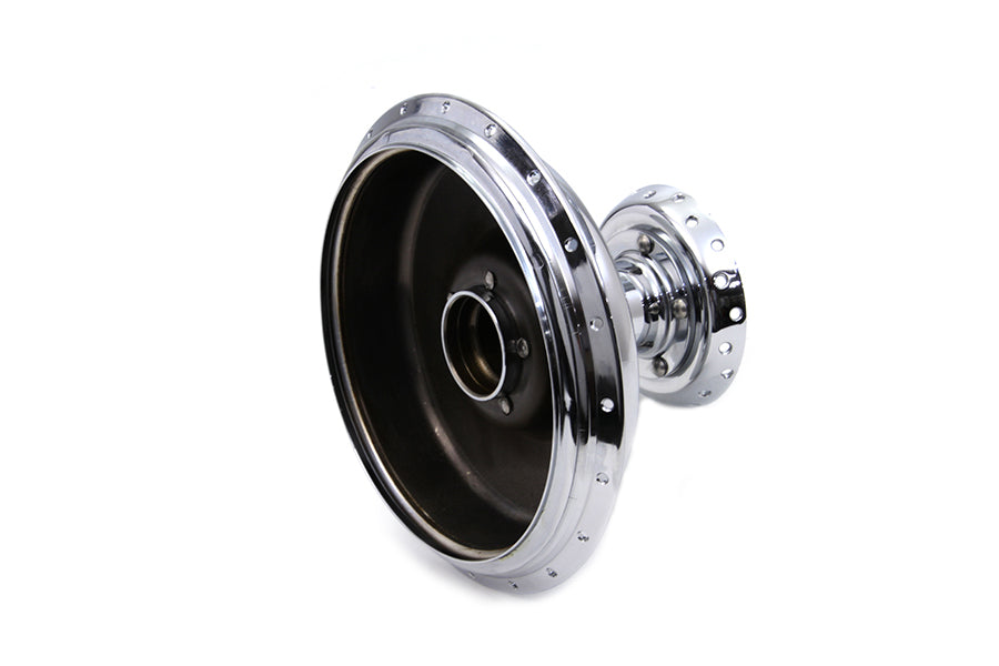 Front Wheel Hub and Brake Drum Chrome