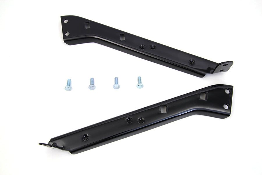 Black Saddlebag Guard Kit Brackets