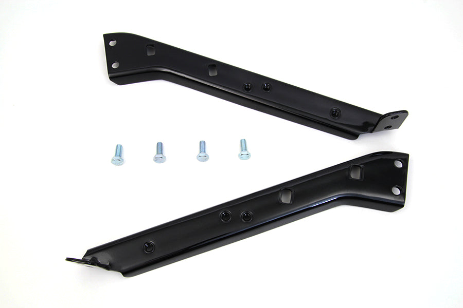 Black Saddlebag Guard Kit Brackets