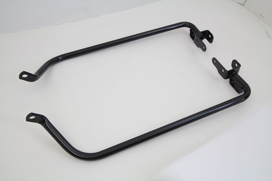 Black Saddlebag Support Set