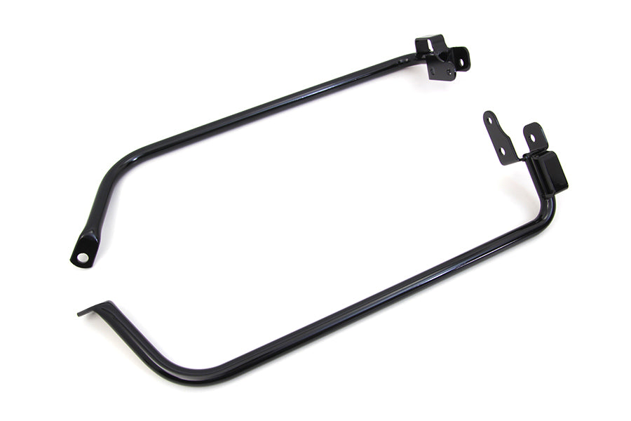 Black Saddlebag Support Set