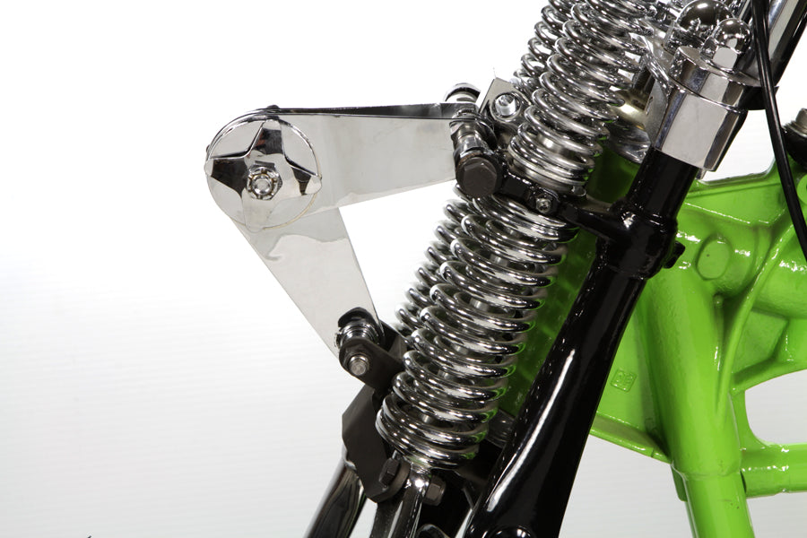 Parkerized Spring Fork Scissor Steering Damper Kit