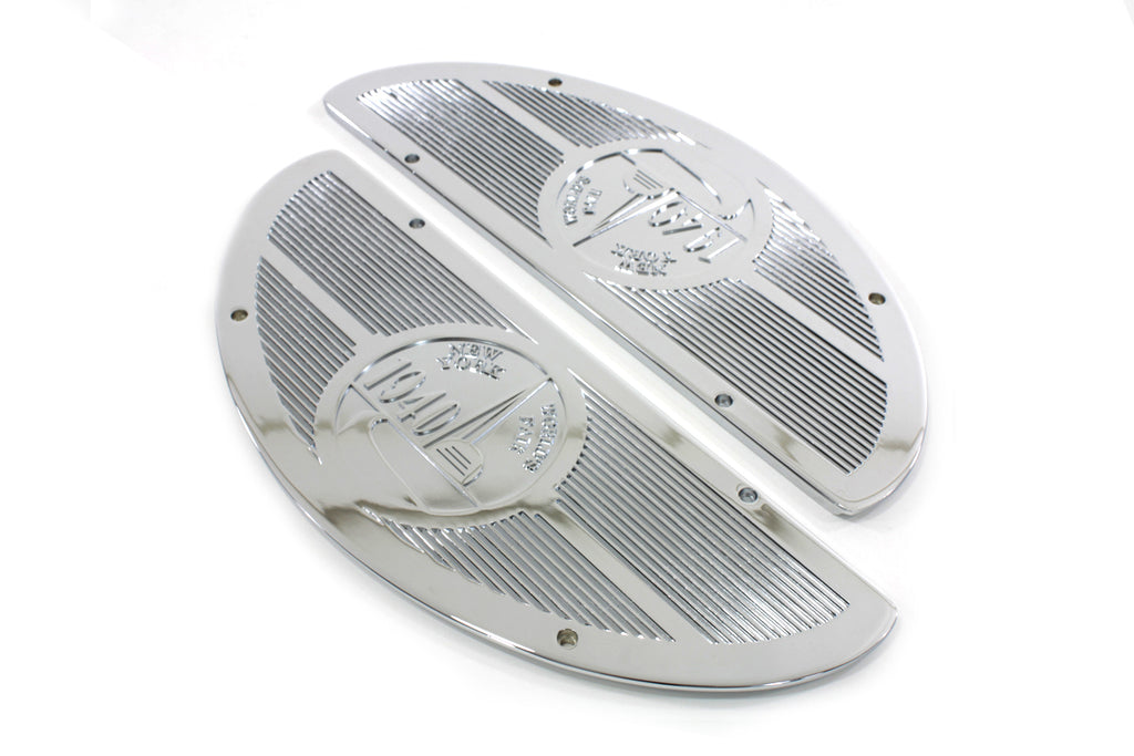 Chrome World's Fair 1940 Footboard Mats
