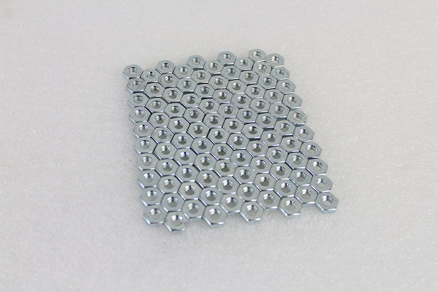 12-28 Hex Nut Zinc Plated